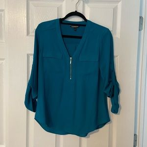 Express Zipper front Blouse